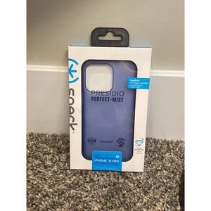 Speck Presidio Perfect Clear iPhone 13 Pro Phone Case - Coastal Blue - New